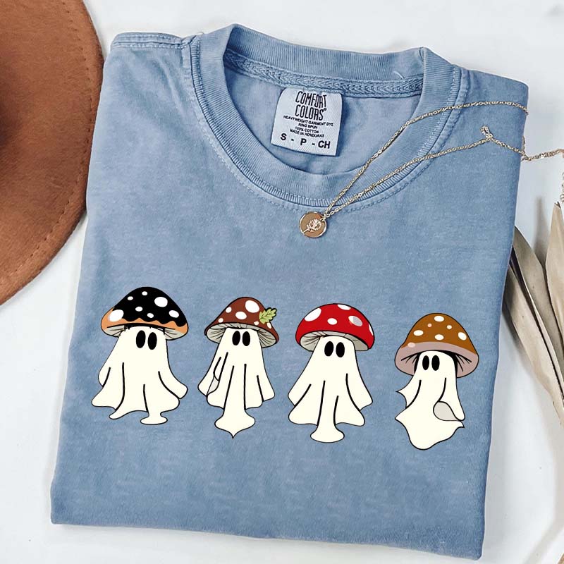 Ghost  Magic Mushroom T-Shirt