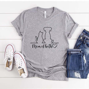 Mom Of Both Dog And Cat T-Shirt
