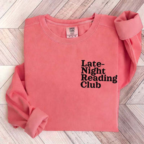 Late Night Reading Club Sweatshirt