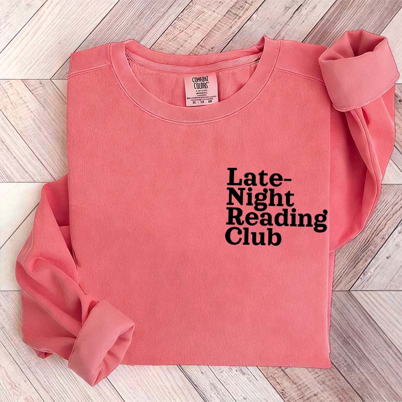 Late Night Reading Club Sweatshirt