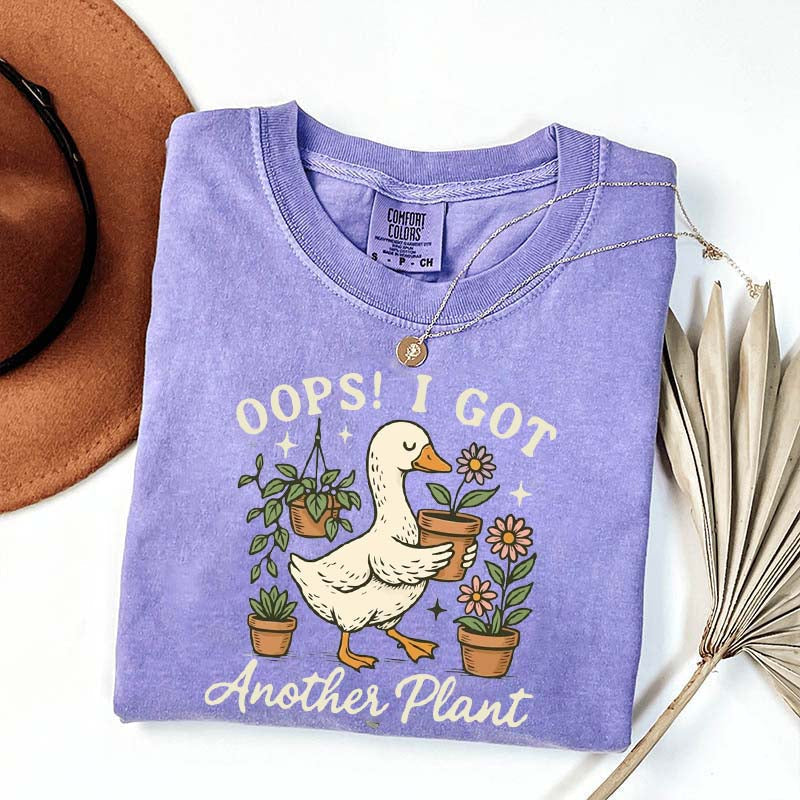 Oops I Got Another Plant Duck T-Shirt