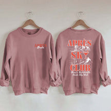 Custom Apres Ski Bachelorette Sweatshirt