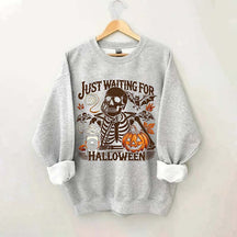 Just Waiting For Halloween Sweatshirt