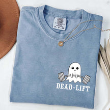 Dead Lift Pocket Gym Halloween T-Shirt