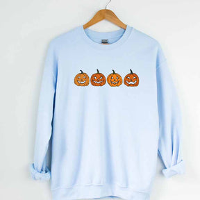 Pumpkin Jack-o-Lantern Halloween Sweatshirt