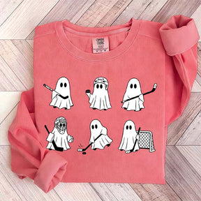 Ghost Hockey Halloween Sweatshirt