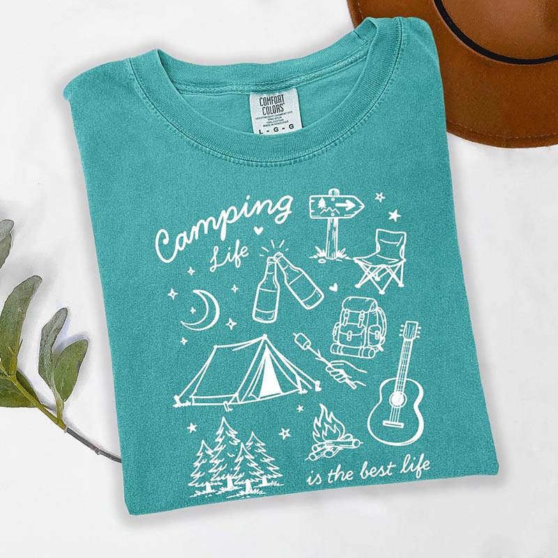 Comfort Colors Camping Life T-Shirt