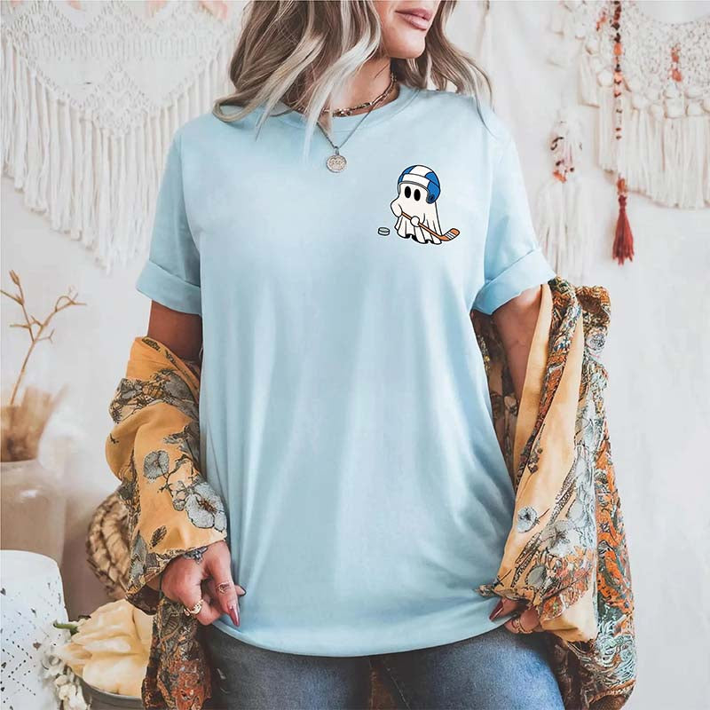 Halloween Hockey Comfort Colors T-Shirt