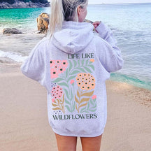 Boho Life Like Wildflowers Hoodie
