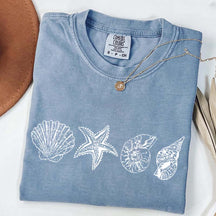 Seashell Coastal Aesthetic T-Shirt