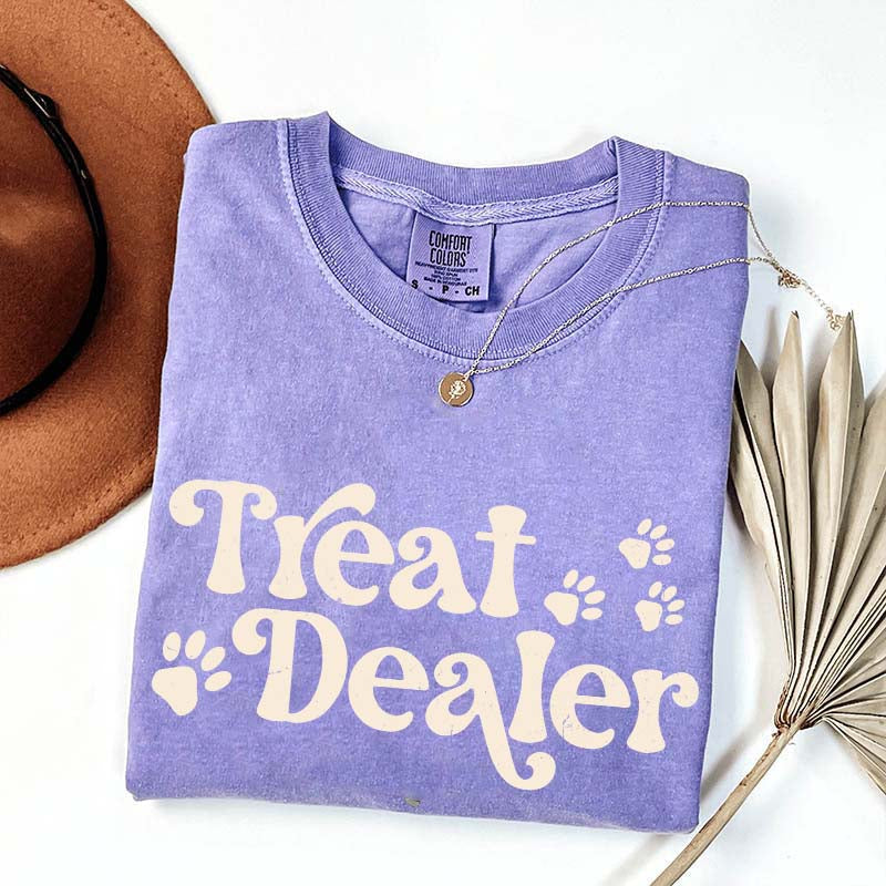 Treat Dealer Dog Mom T-Shirt