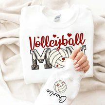 Custom Volleyball Mom Love Sweatshirt