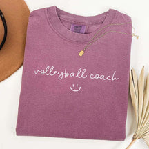 Volleyball Coach Smile T-Shirt