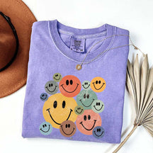 Retro Smiley Faces T-Shirt