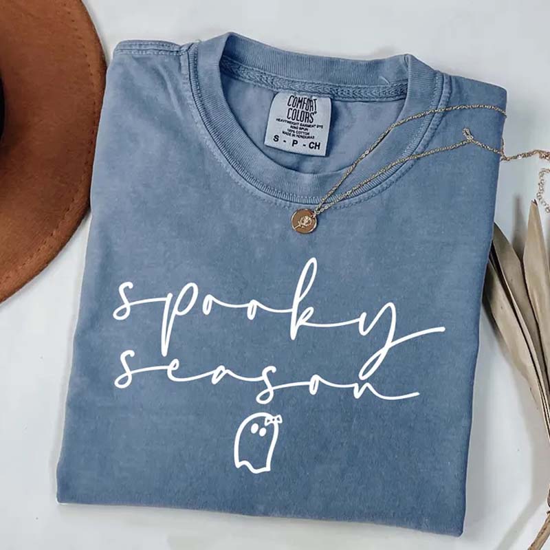 Comfort Colors Cute Spooky Season Fall T-Shirt