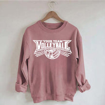 Custom Volleyball Team School Spirit Sweatshirt