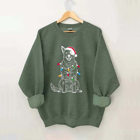 Australian Cattle Dog Christmas Sweatshirt