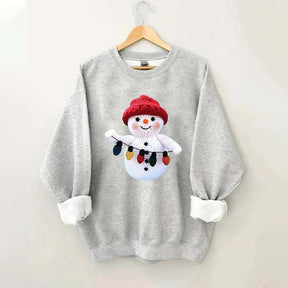 Christmas Snow Man Sweatshirt