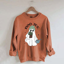 Crazy Plant Lady Ghost Sweatshirt