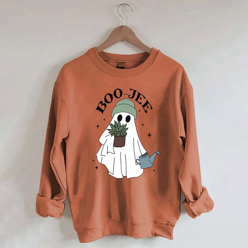 Crazy Plant Lady Ghost Sweatshirt