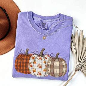 Autumn Fall Pumpkins Retro T-Shirt