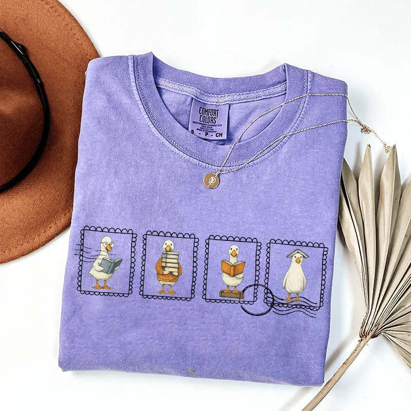Silly Goose Teacher Book T-Shirt