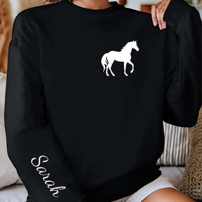 Personalized Equestrian Sweatshirt