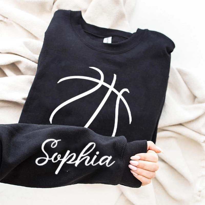 Personalized Basketball Sweatshirt