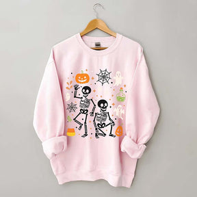 Slightly Subtle FDT Halloween Skeleton Sweatshirt