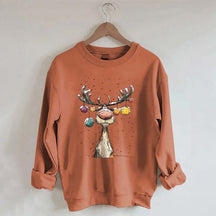 Vintage Reindeer Sweatshirt