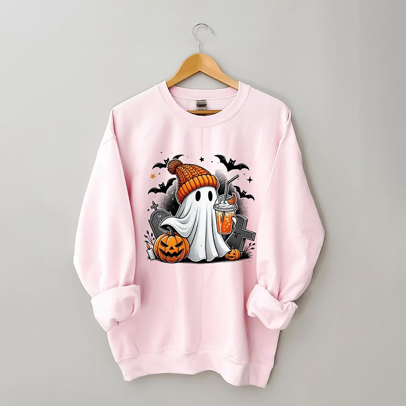 Cute Ghost Tombstone Sweatshirt