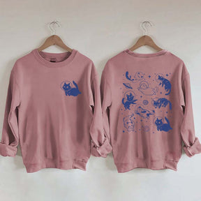Cats in Space Sweatshirt