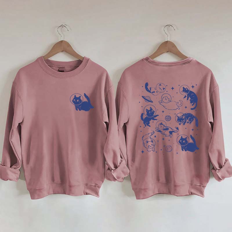 Cats in Space Sweatshirt