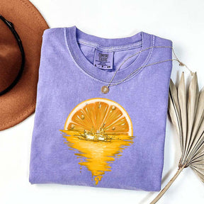 Orange Sunset Fruit Lover T-Shirt