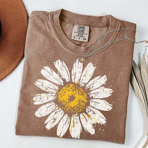 Boho Floral Daisy Graphic T-Shirt