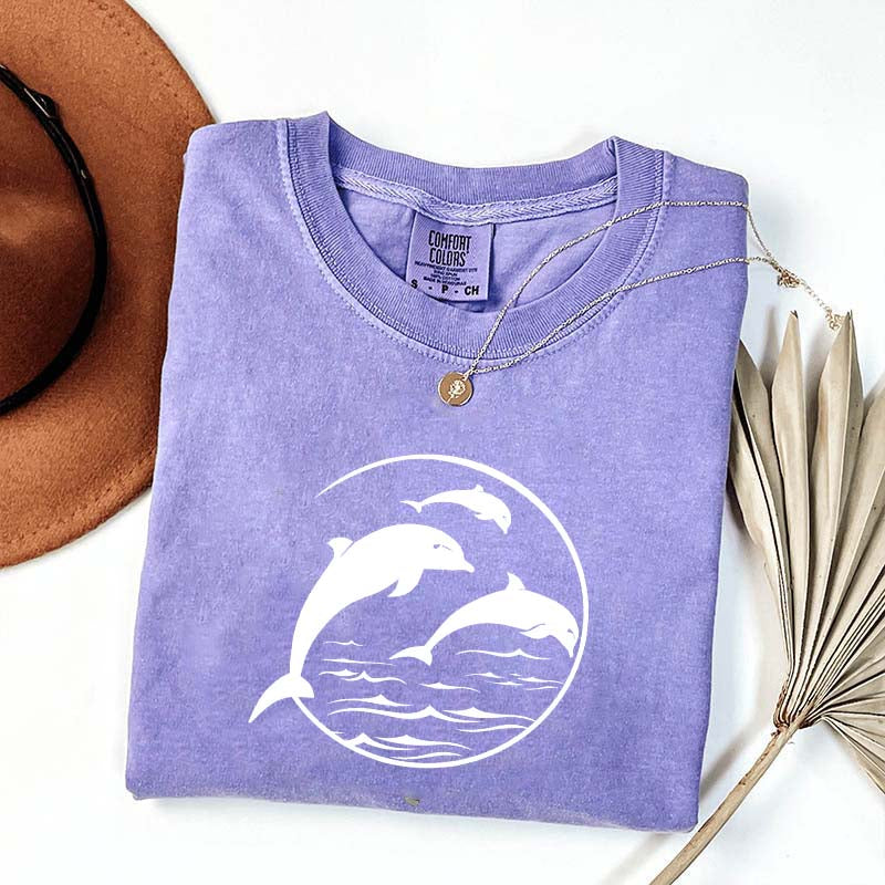 Dolphin Summer Sea Mammal T-Shirt