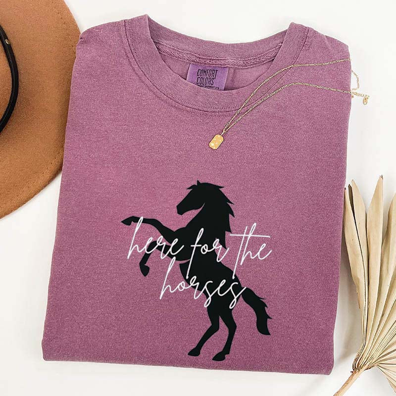 Horse Riding Cowgirl T-Shirt
