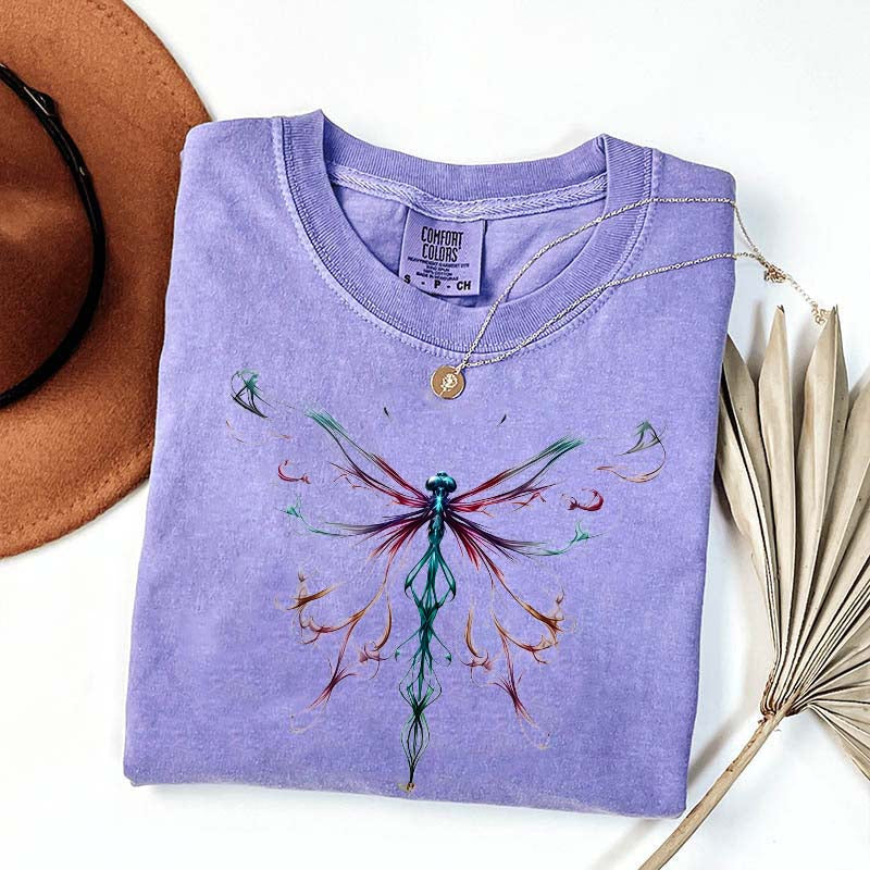 Comfort Color Bright Golden Butterfly T-Shirt