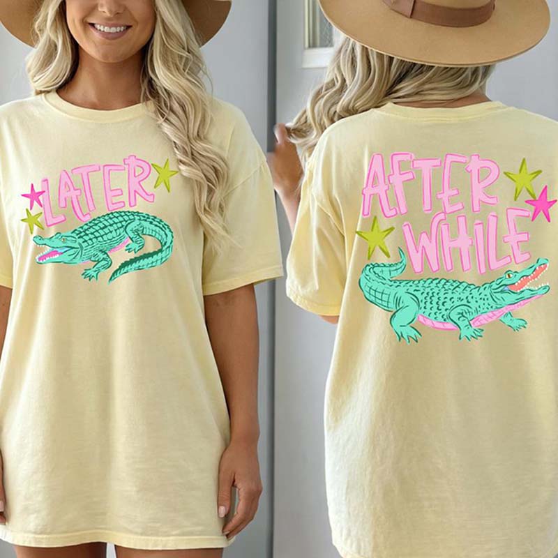 Later Gator Alligator Summer T-Shirt
