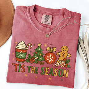 Comfort Colors Christmas Tis the Season T-Shirt