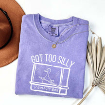Hockey Got Too Silly Penalty Box T-Shirt