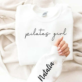 Custom Pilates Girl Sweatshirt