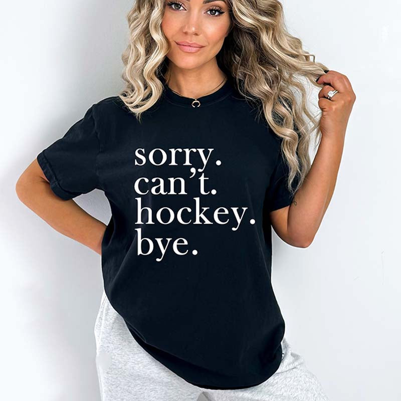 Comfort Colors Hockey T-Shirt