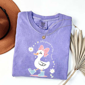 Silly Goose On The Loose Floral T-Shirt