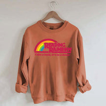 Reading Rainbow Take A Look It's In A Book Sweatshirt