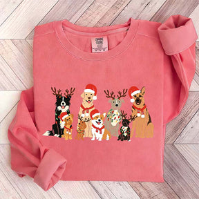 Christmas Dog Holiday Lover Sweatshirt