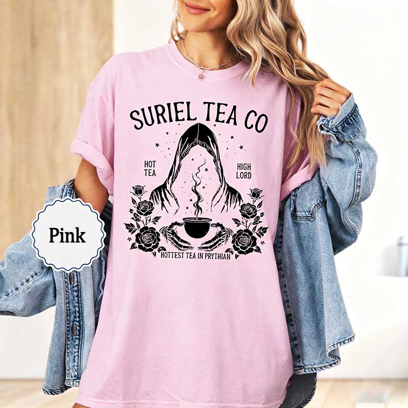 Suriel Tea Co Book Lover T-Shirt