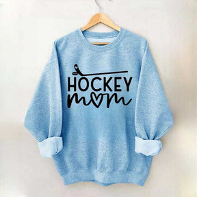Ice Hockey Vibes Mom Sweatshirt