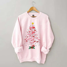 Funny Flamingo Christmas Sweatshirt