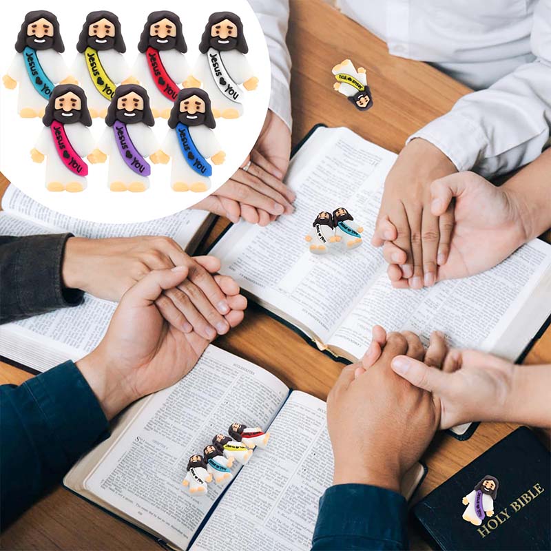 Pocket Jesus Loves You hurch Christmas Party Favors Baptism Gifts Figurines